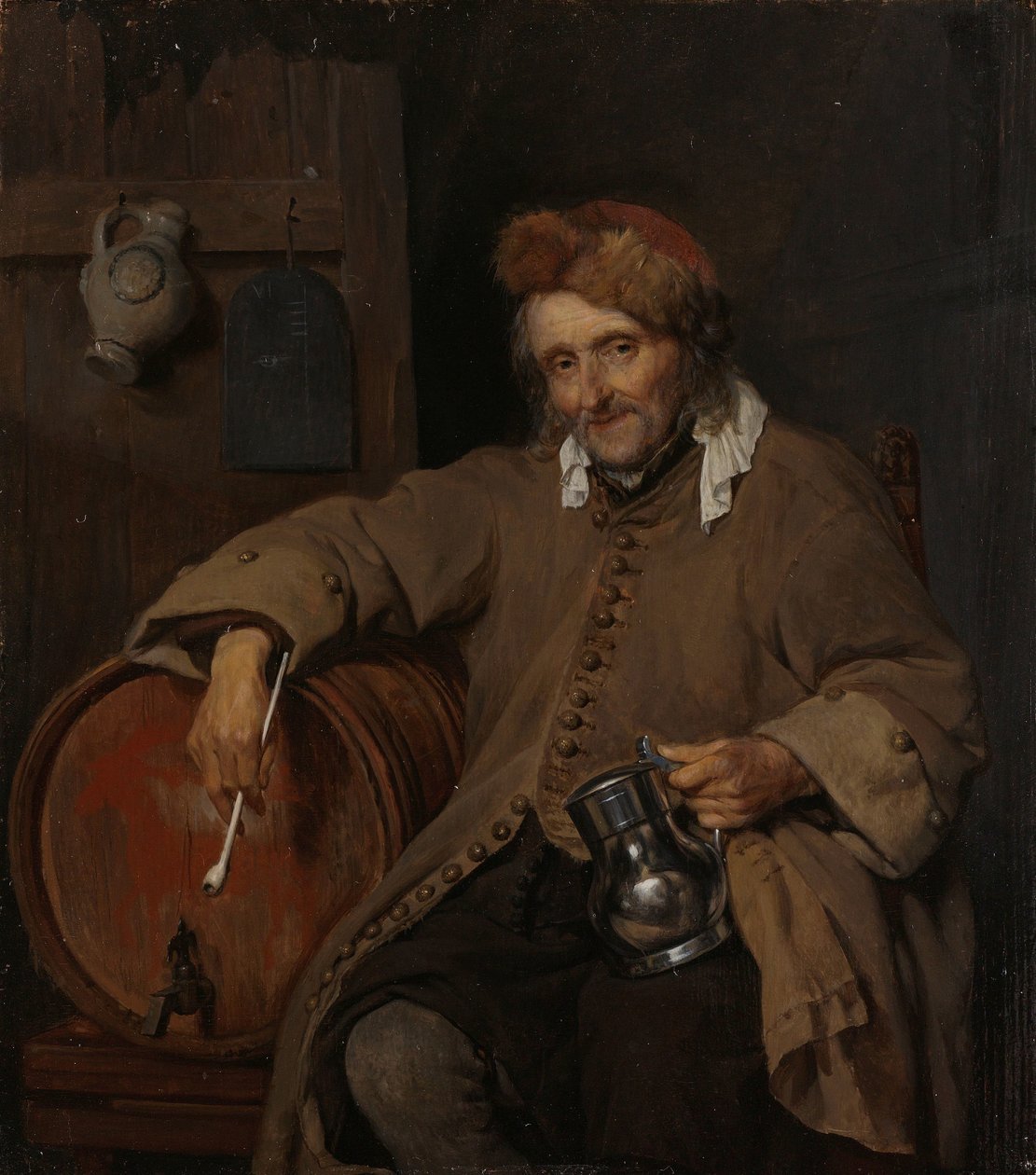 Den gamle drikker Den gamle drikker af Gabriel Metsu