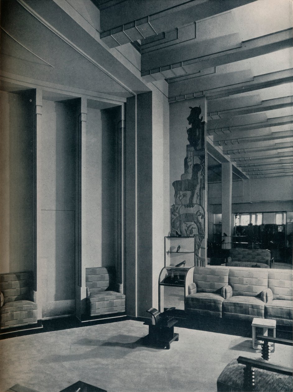 Hjørne af skosalon, Roos Bros., San Francisco., 1930 af Gabriel Moulin