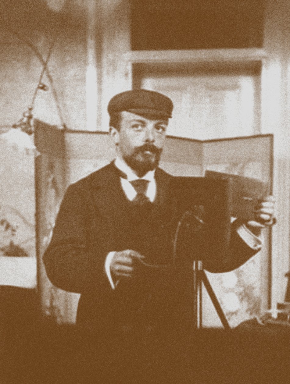 Selvportræt af Gabriel Veyre