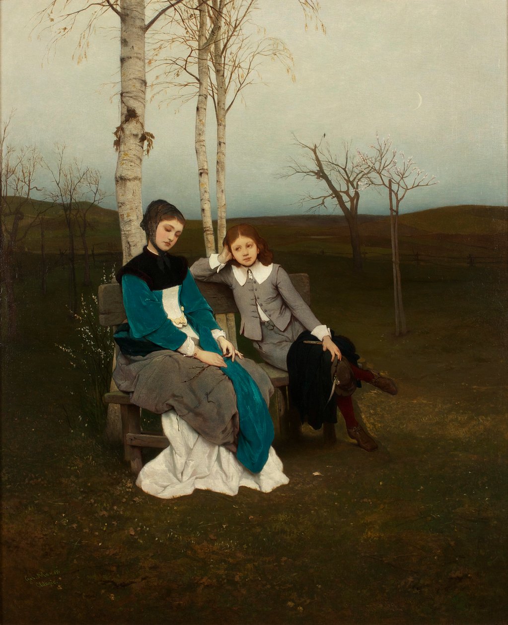Adagio af Gabriel von Max