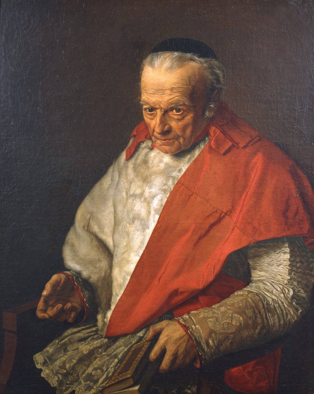 Portræt af kanon Nicola Giordano af Gaetano Forte