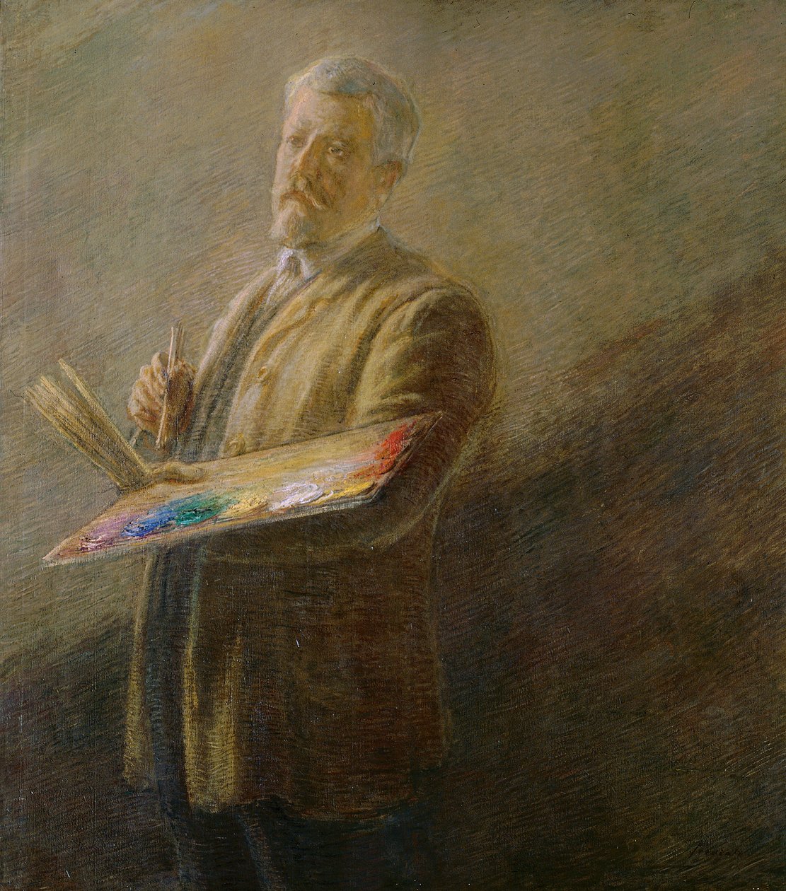 Selvportræt af Gaetano Previati