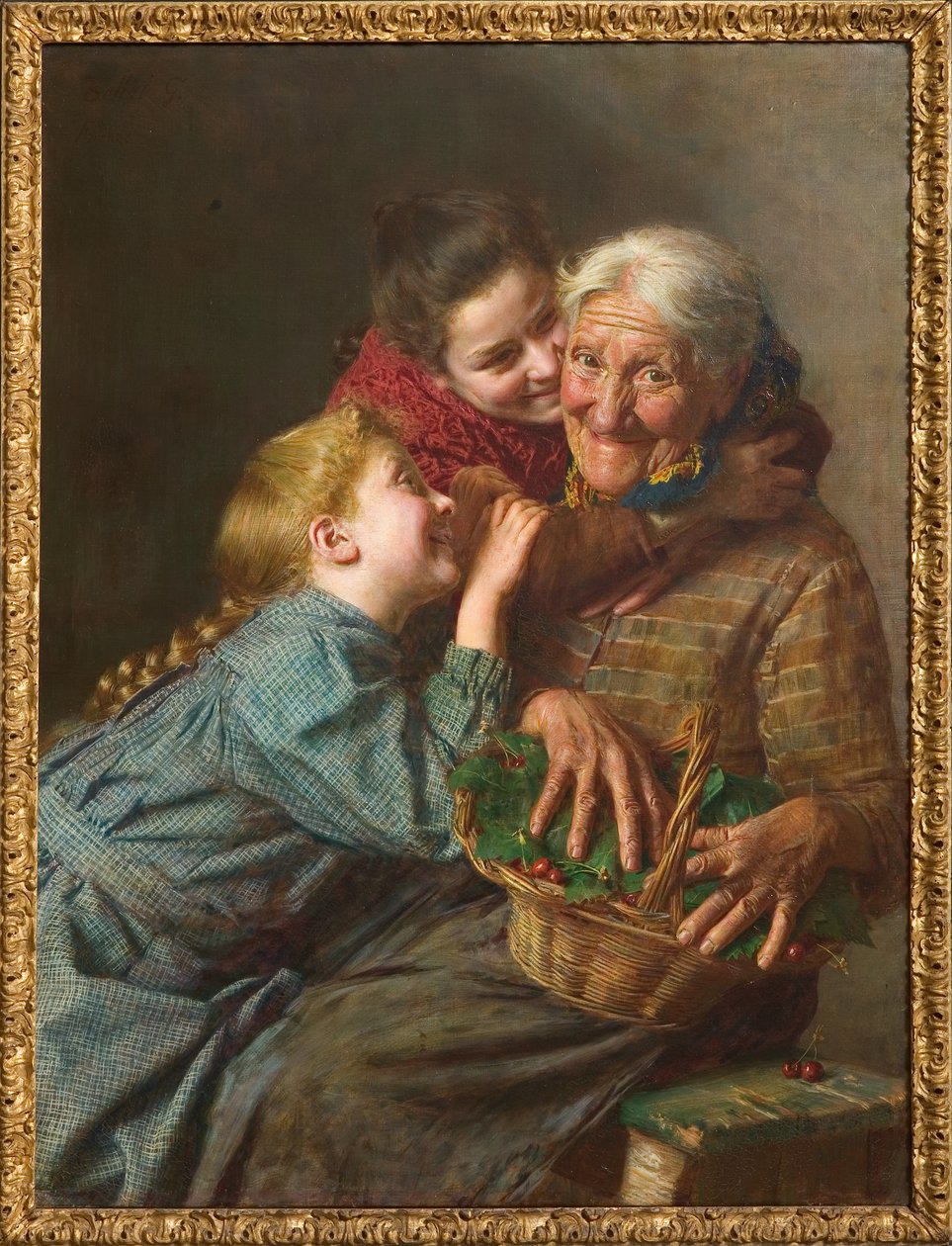 The Welcome Guest 1882 (olie på lærred) af Gaetano Bellei