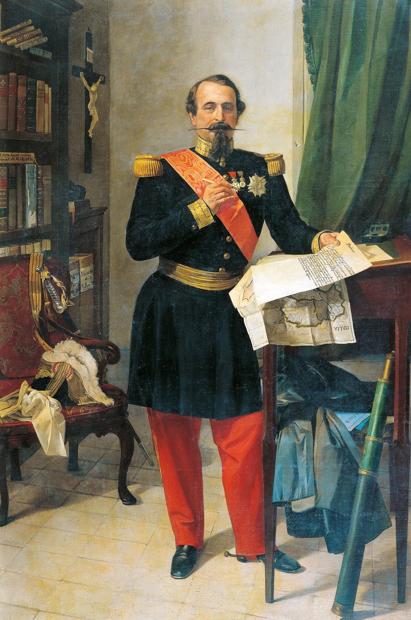 Portræt af Napoleon III (Paris af Gaetano Belvederi