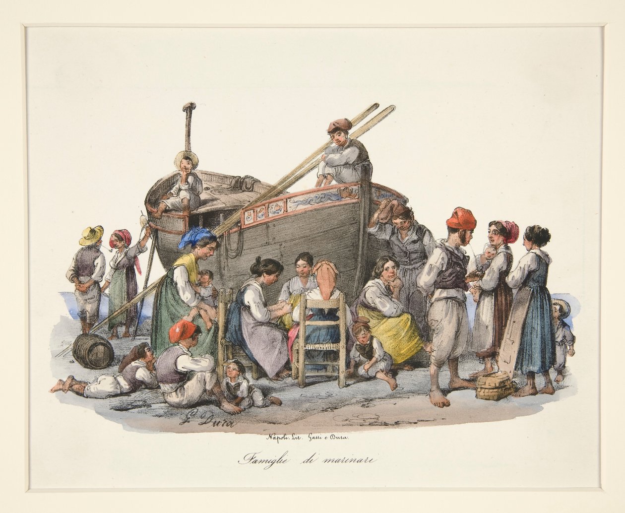 Marinari familier af Gaetano Dura