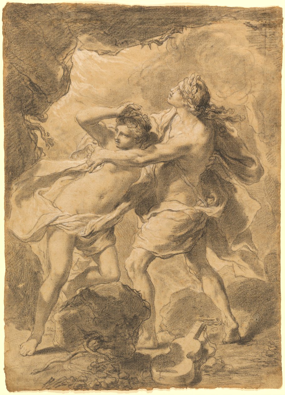 Orfeus og Eurydike af Gaetano Gandolfi