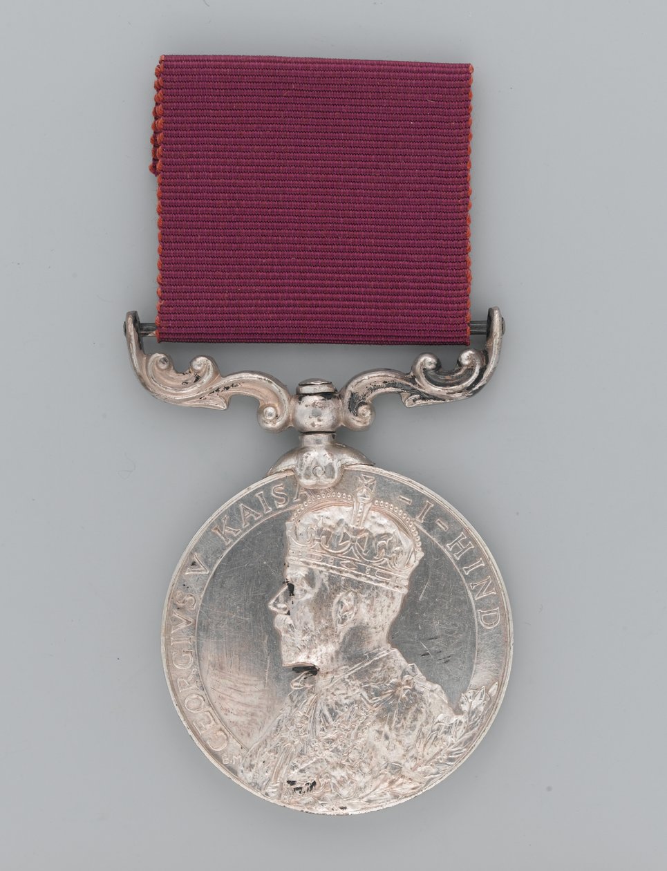 Medalje for lang tjeneste og god opførsel, Naik Karam Khan af Gaetano Matteo Monti