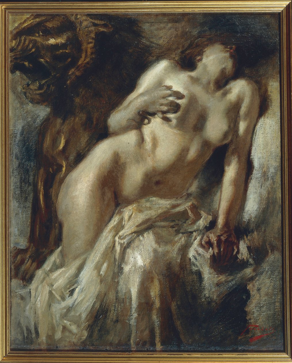 Cleopatra, af Gaetano Previati af Gaetano Previati