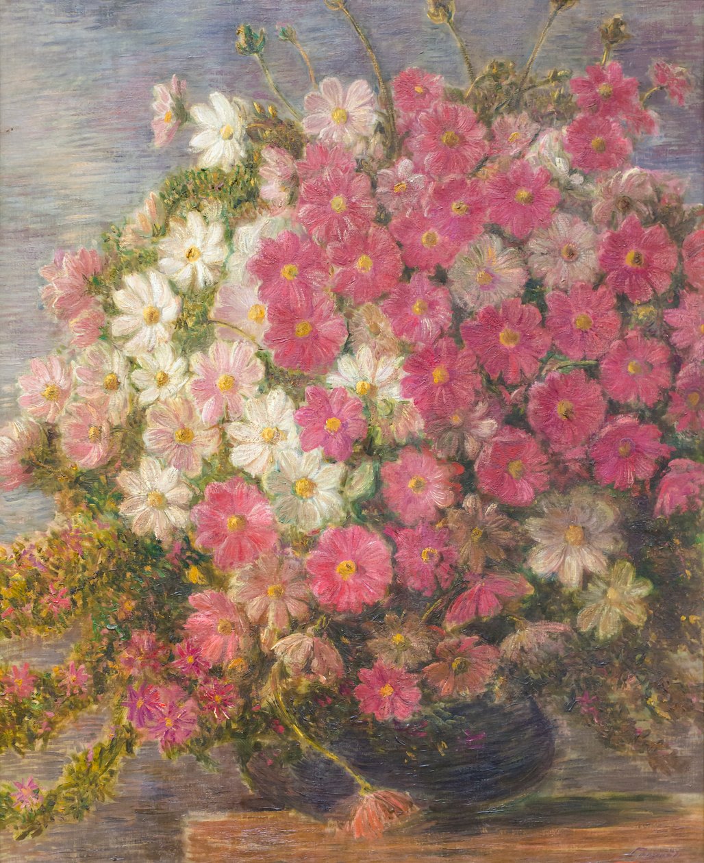 Dahliaer af Gaetano Previati