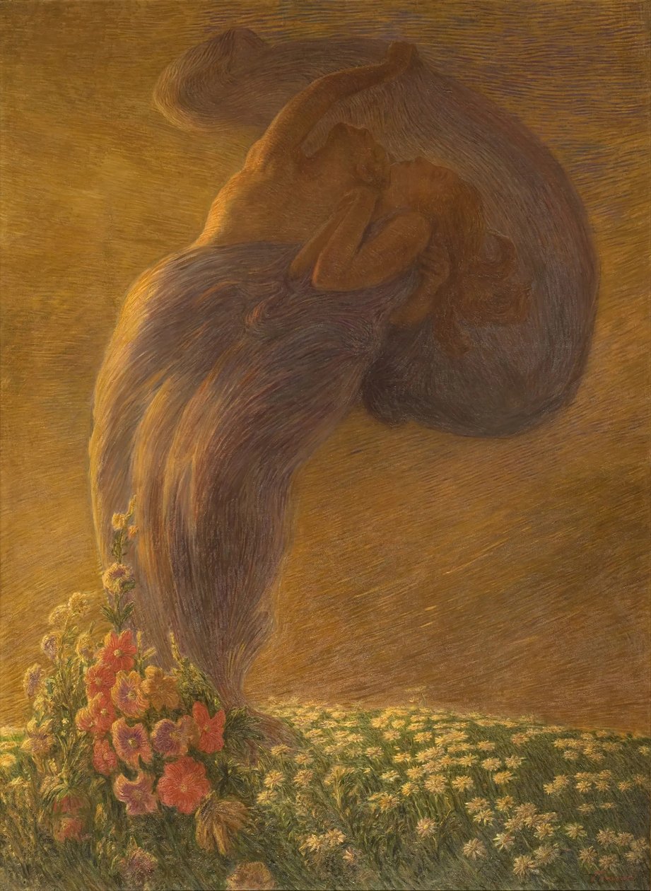Drømmen Drømmen, 1912. af Gaetano Previati