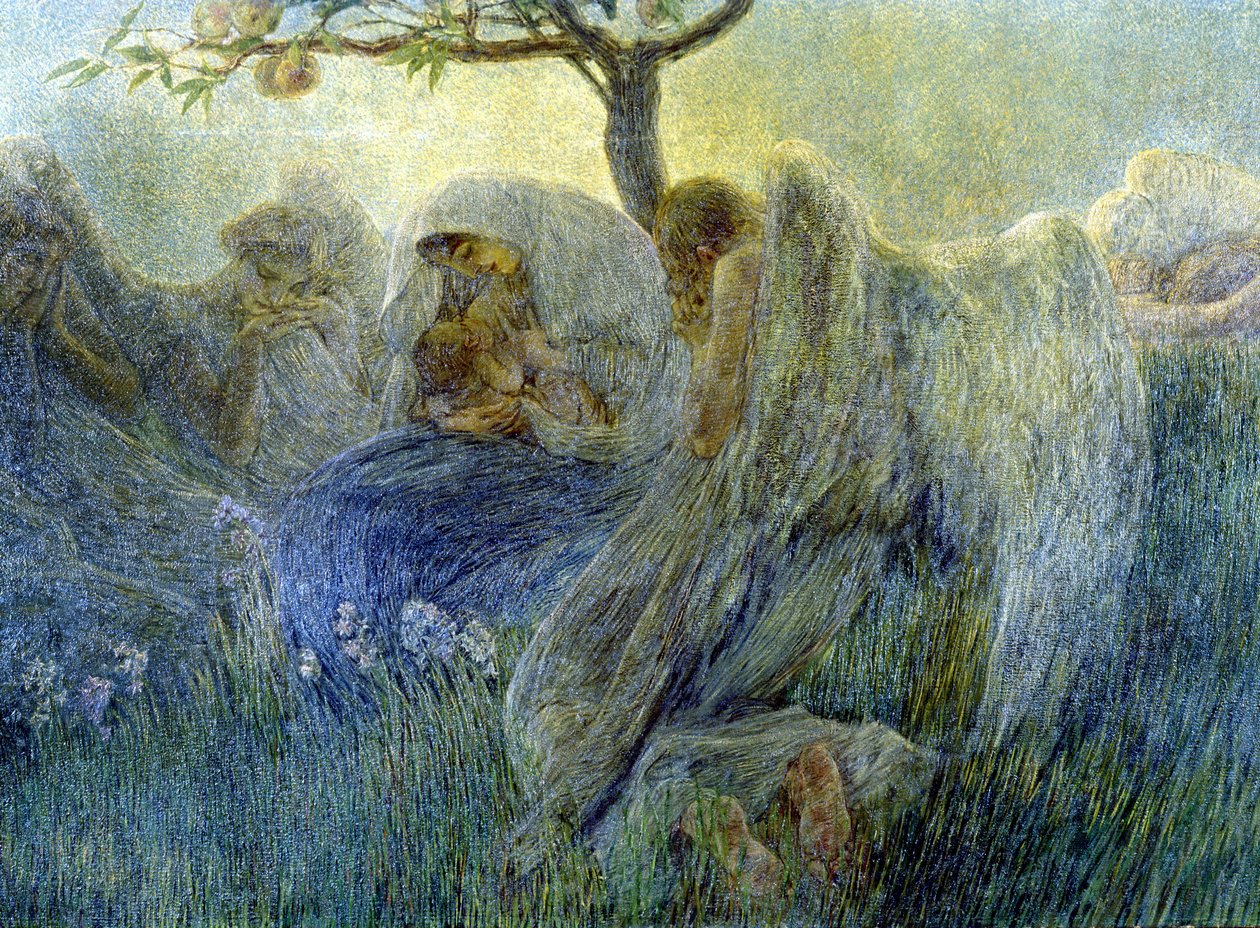 Barsel, maleri af Gaetano Previati af Gaetano Previati