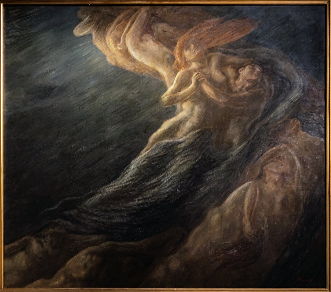 Paolo og Francesca af Gaetano Previati