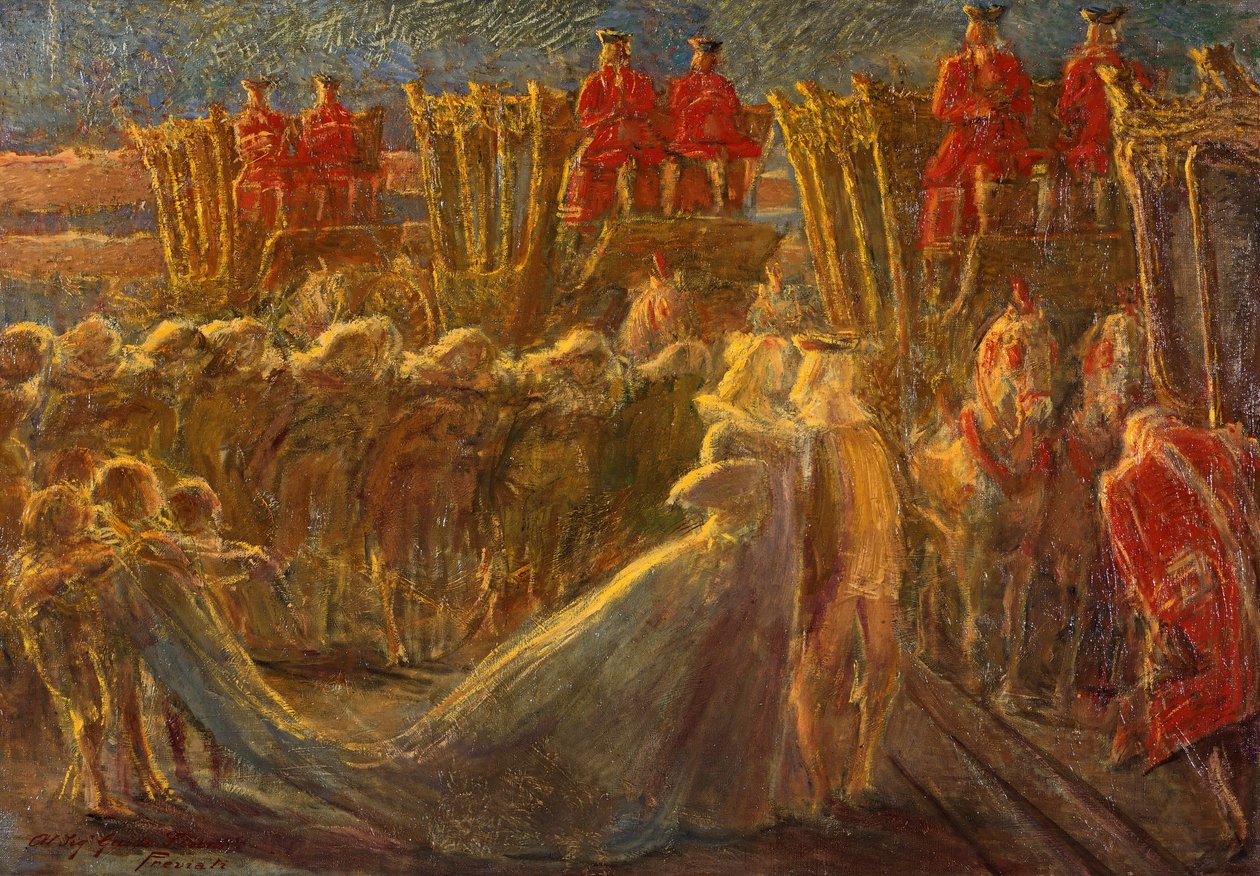 Solkonge af Gaetano Previati