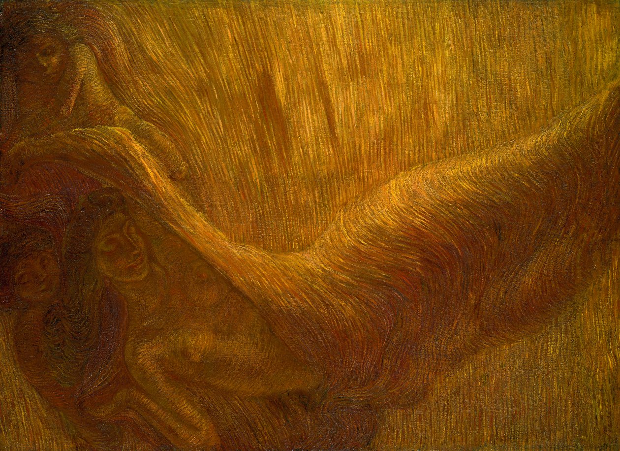 Dagen, 1907 af Gaetano Previati
