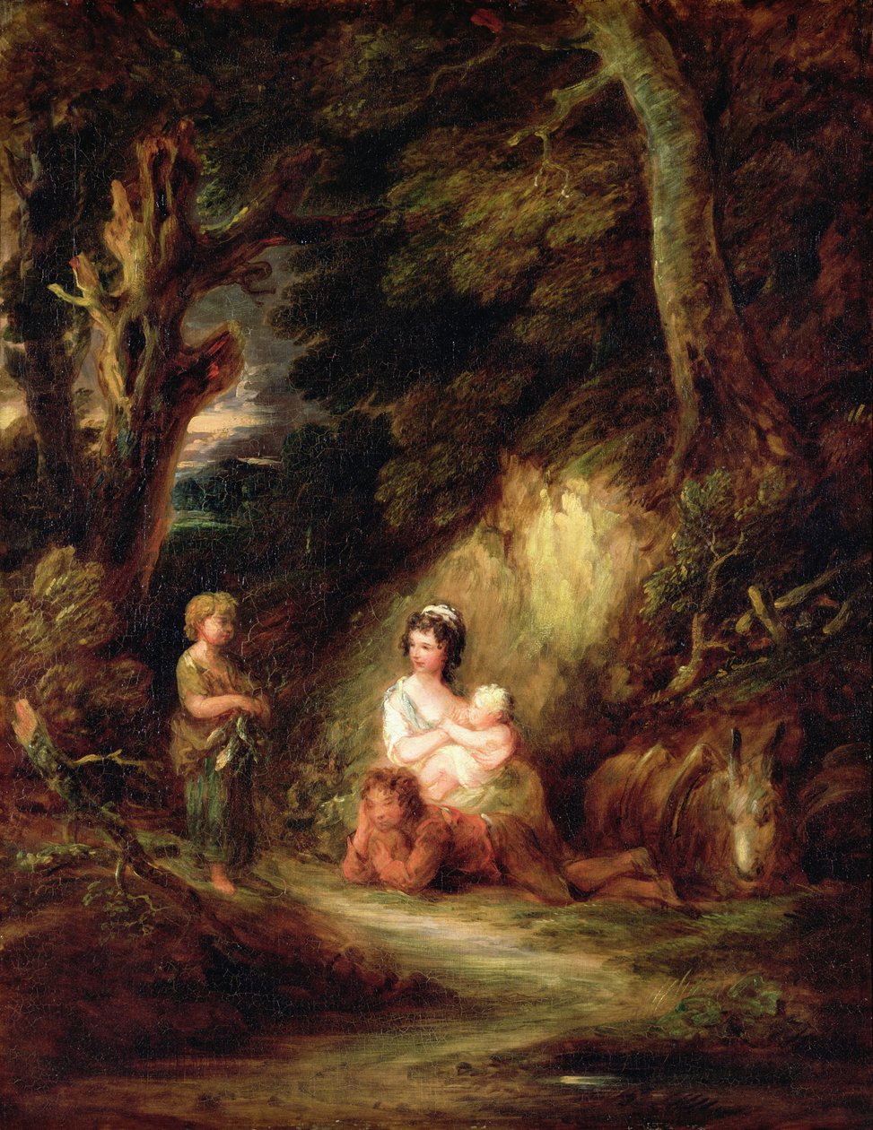 Sigøjnerlejr, c.1788-92 af Gainsborough Dupont