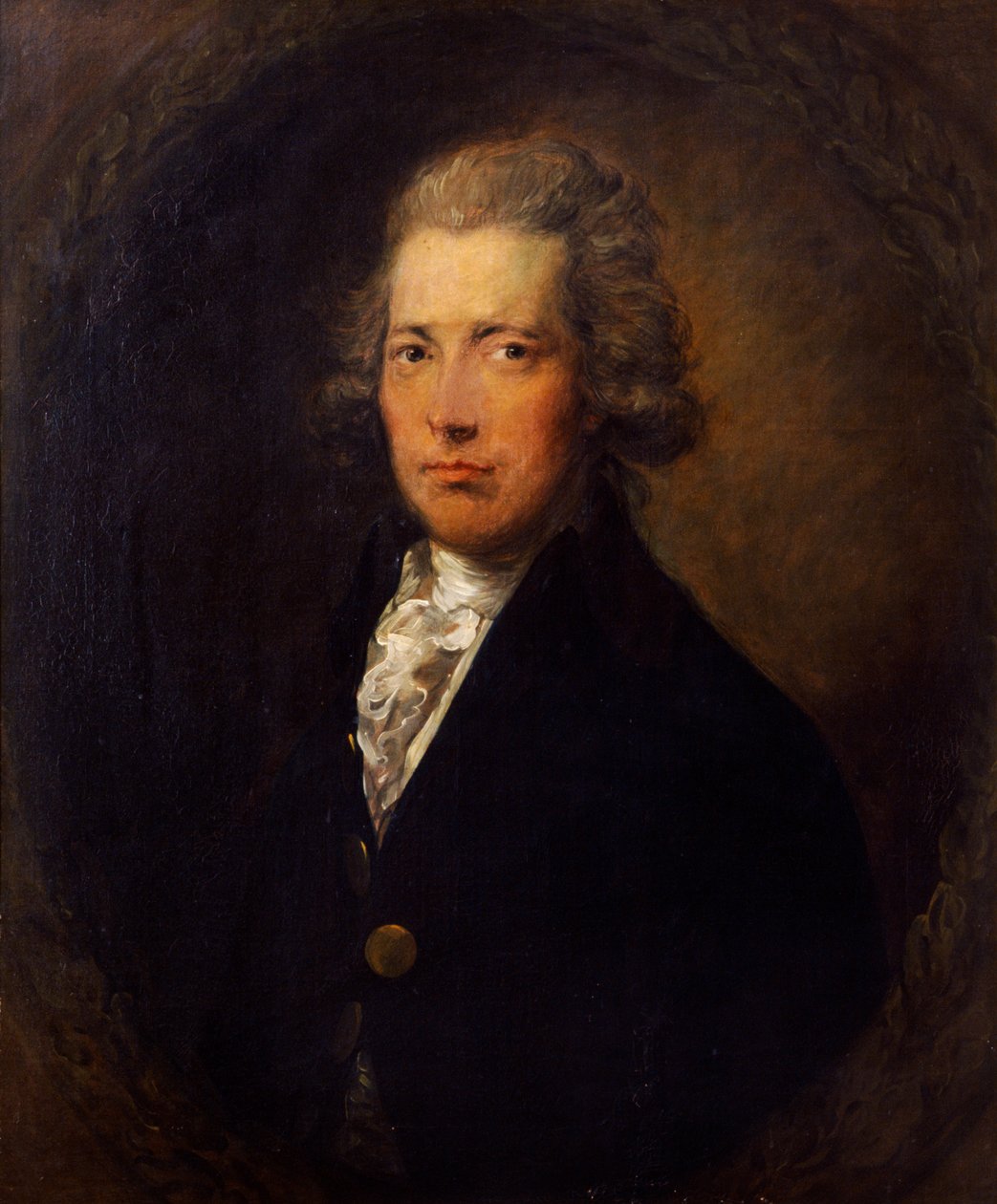 William Pitt (olie på lærred) af Gainsborough Dupont