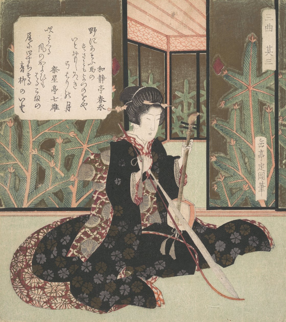 Trio, tredje del, 1786-1868. af Gakutei