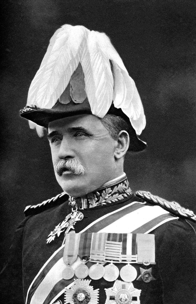 Field Marshal Sir John DP French, British soldier, First World War, 1914dani af Gale and Polden