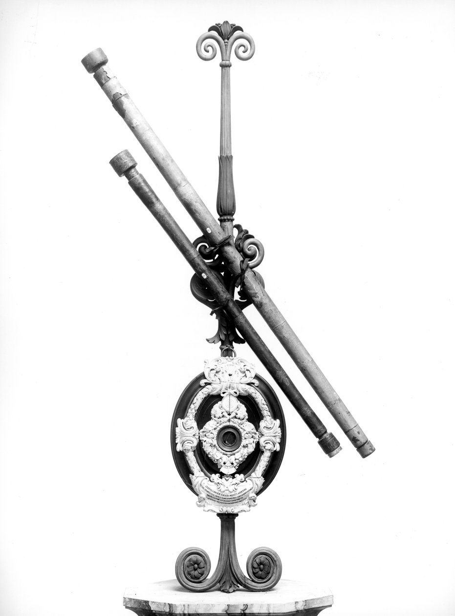 Teleskop, 1609 af Galileo Galilei