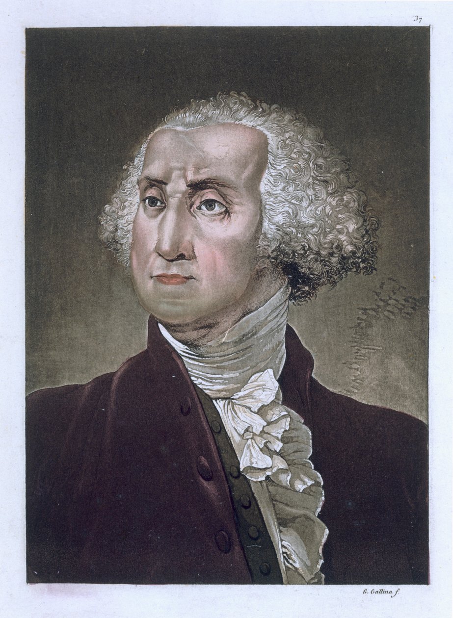 Portræt af George Washington, fra 