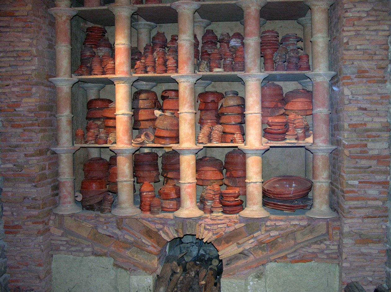 Keramikovn fra Graufesenque, ca.150 f.Kr af Gallo Roman