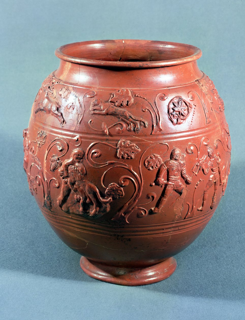 Sigillated gryde, fra Lezoux, Puy-de-Dome (keramik) af Gallo Roman
