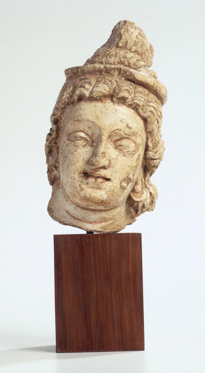 Bodhisattva, Kushan-dynastiet, 100-400 (stuk) af Gandhara School