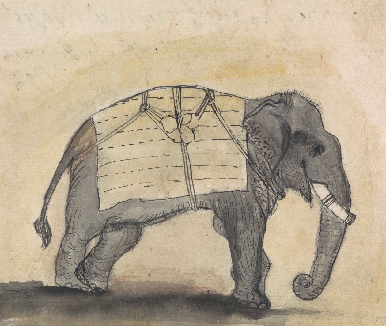 Elefant af Gangaram Chintaman Tambat