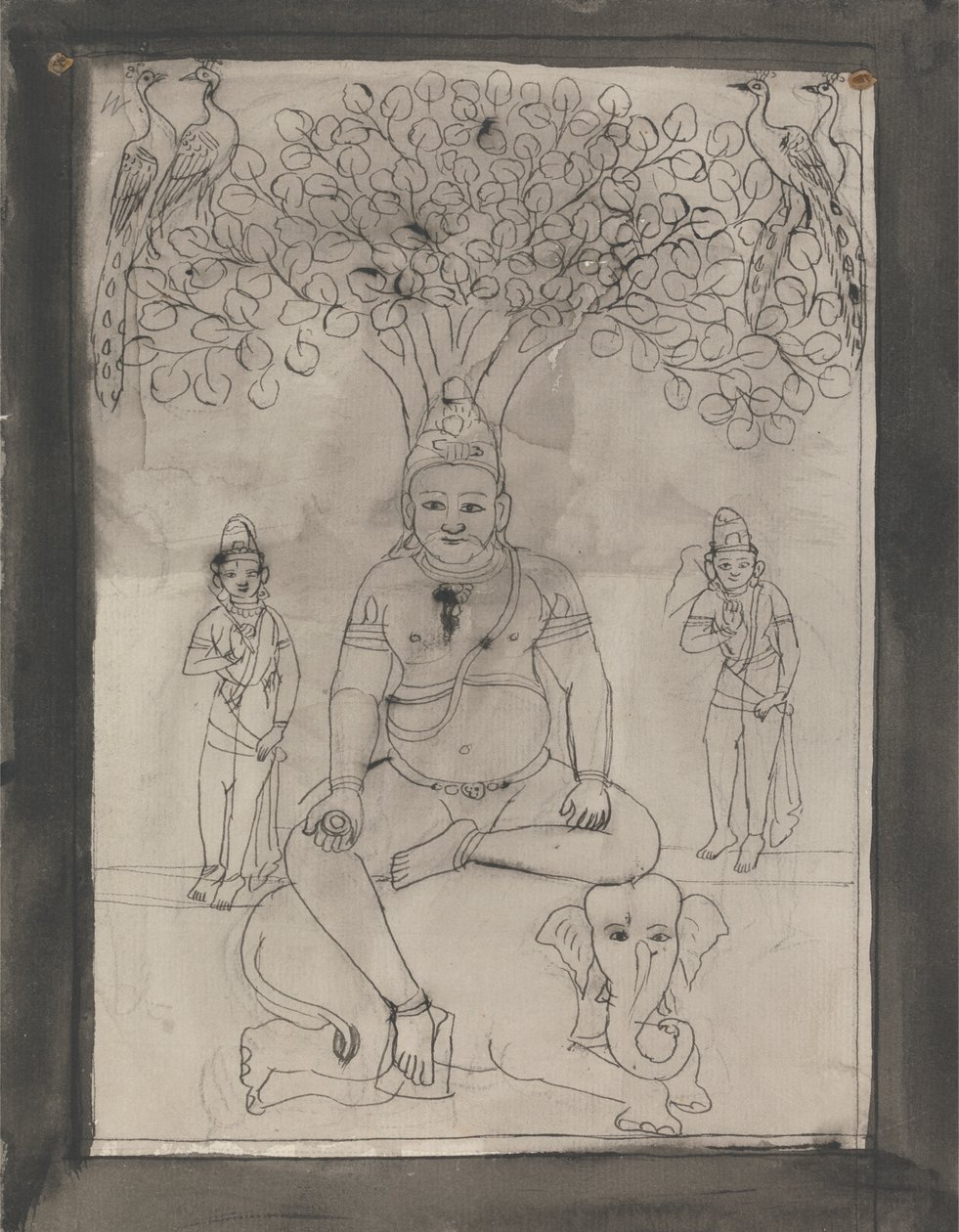 Figur fra Indus Sabha af Gangaram Chintaman Tambat