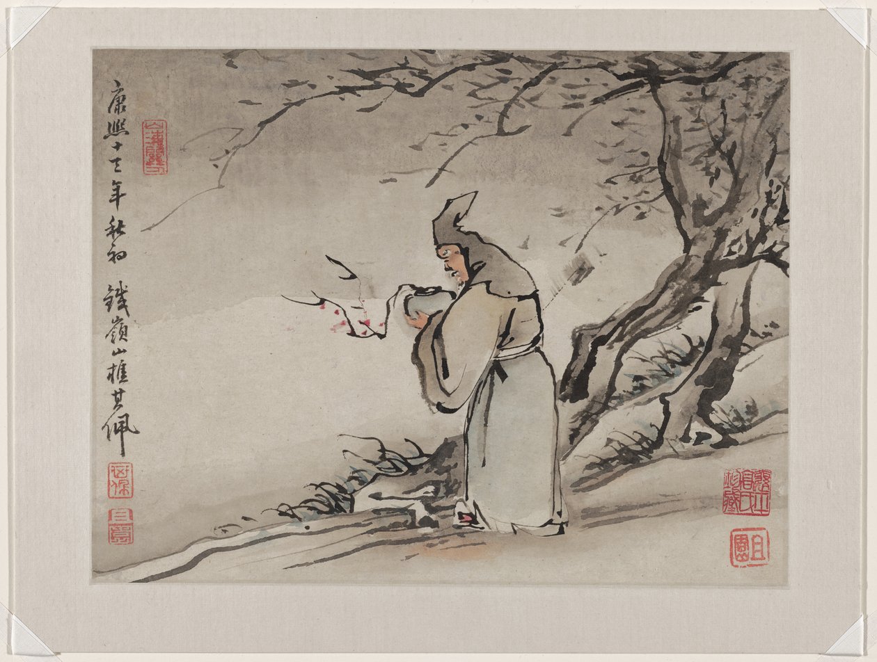 Finger Painting, fra et album på ti af Gao Qipei