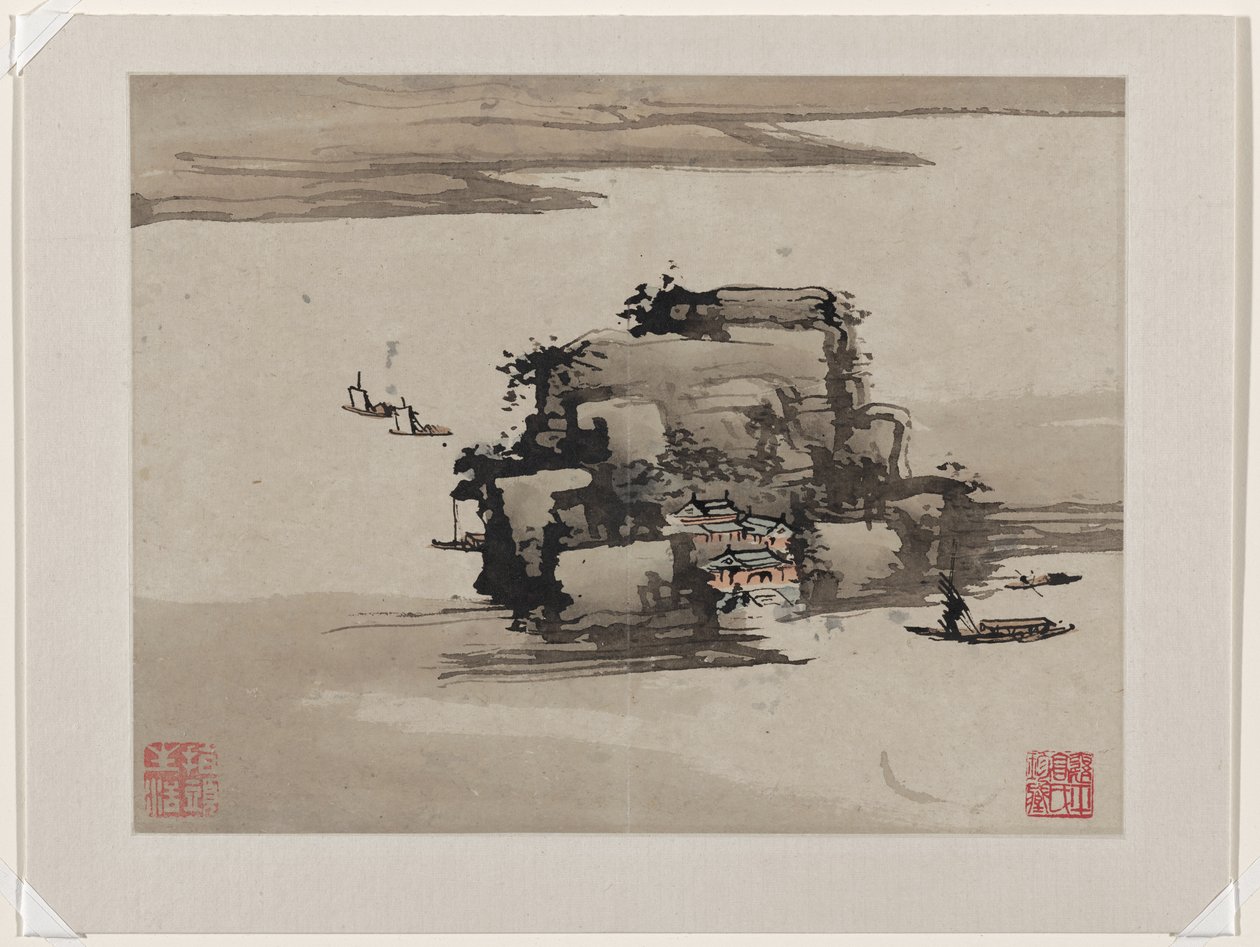 Finger Painting, fra et album på ti af Gao Qipei