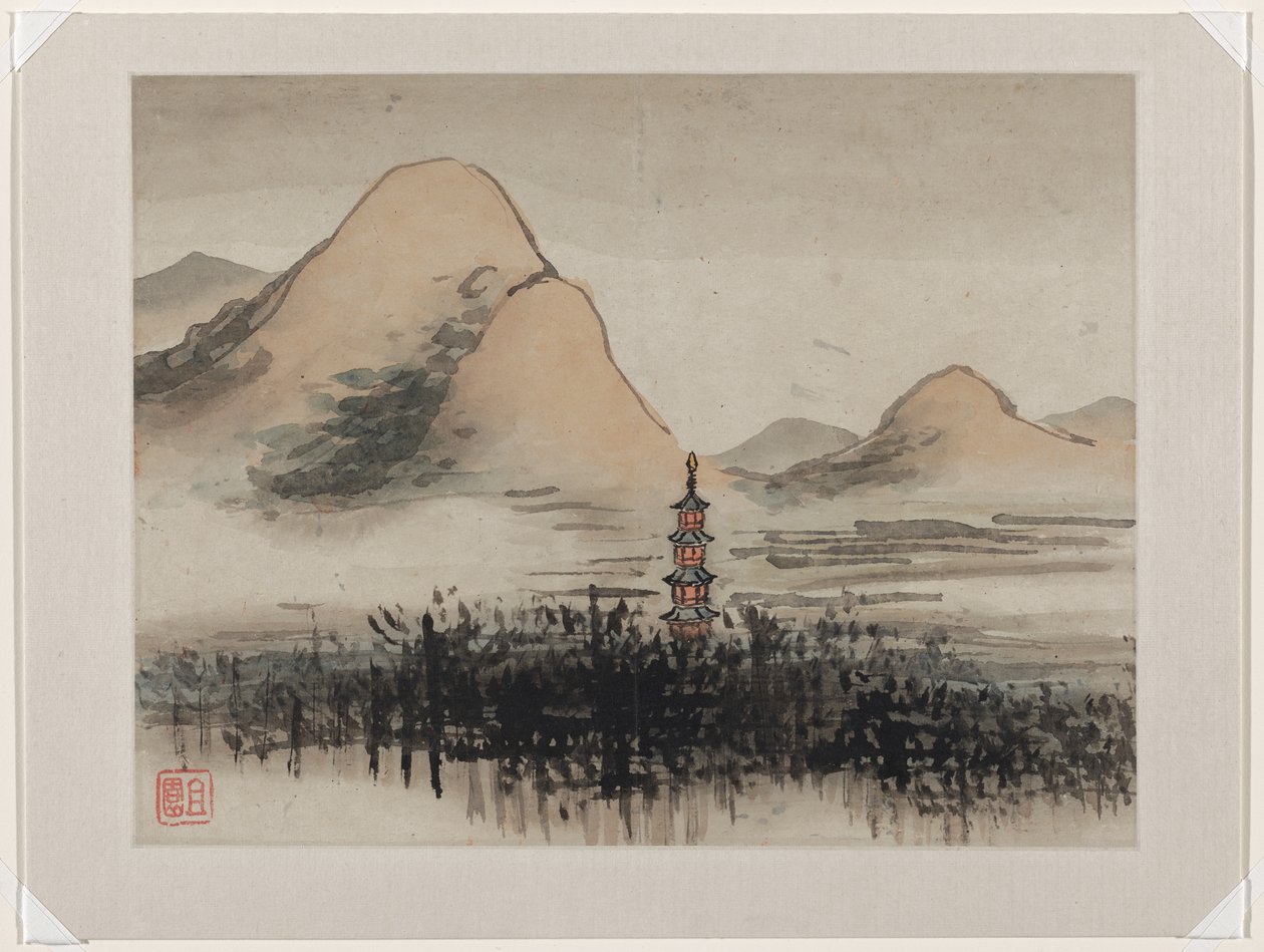 Finger Painting, fra et album på ti af Gao Qipei