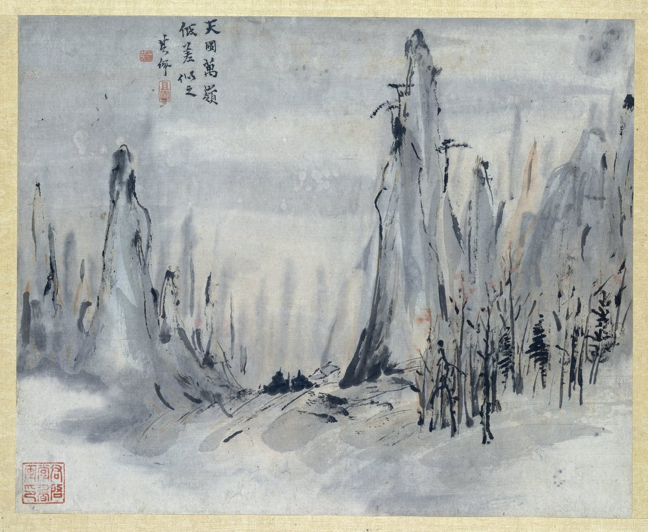 Maleri af Gao Qipei