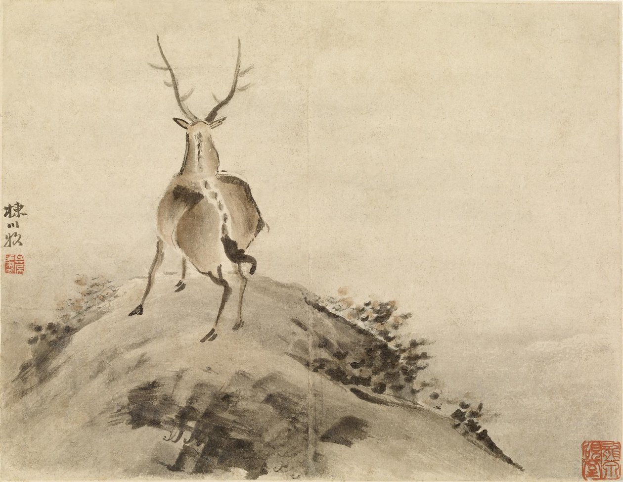 Hjort af Gao Qipei