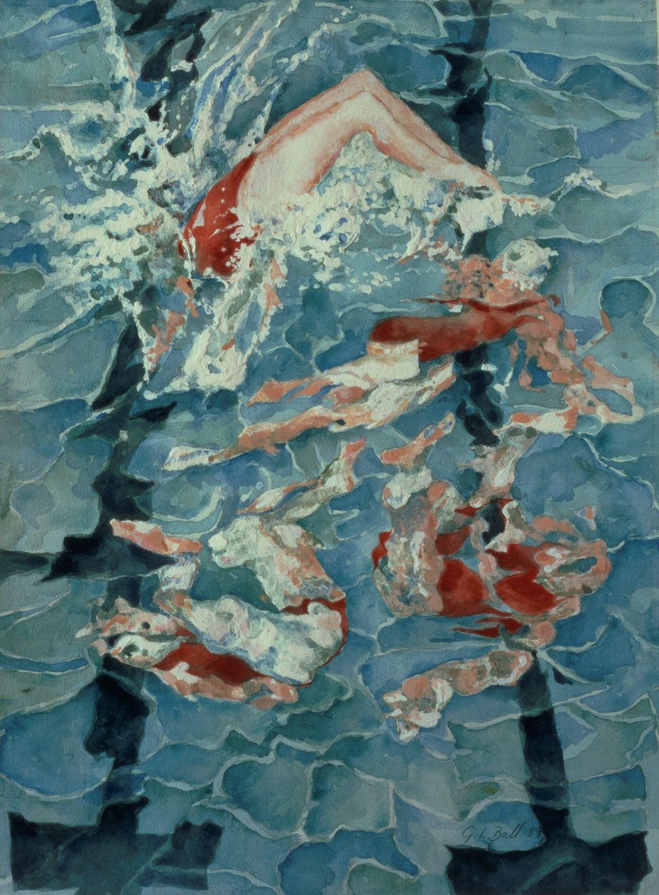 Synkronsvømning, 1989 af Gareth Lloyd Ball