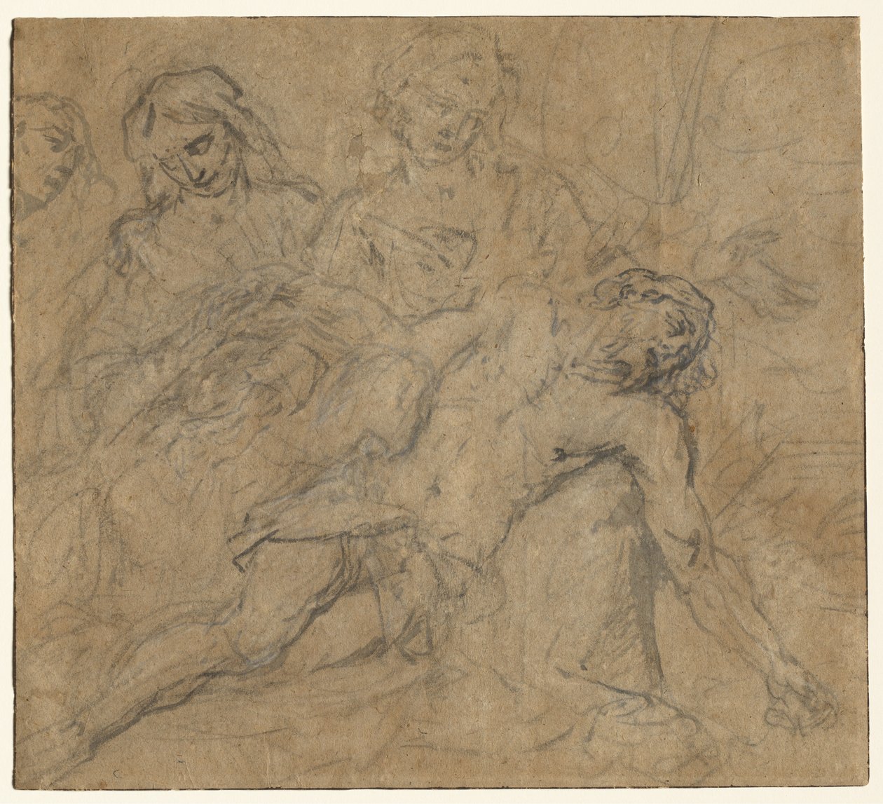 Klagesangen, ca. 1635. af Gaspar De Crayer
