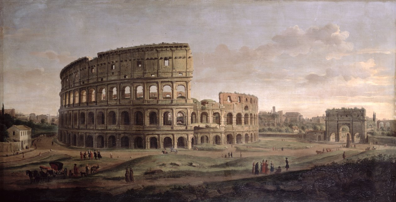 Colosseum (olie på lærred) af Gaspar van Wittel