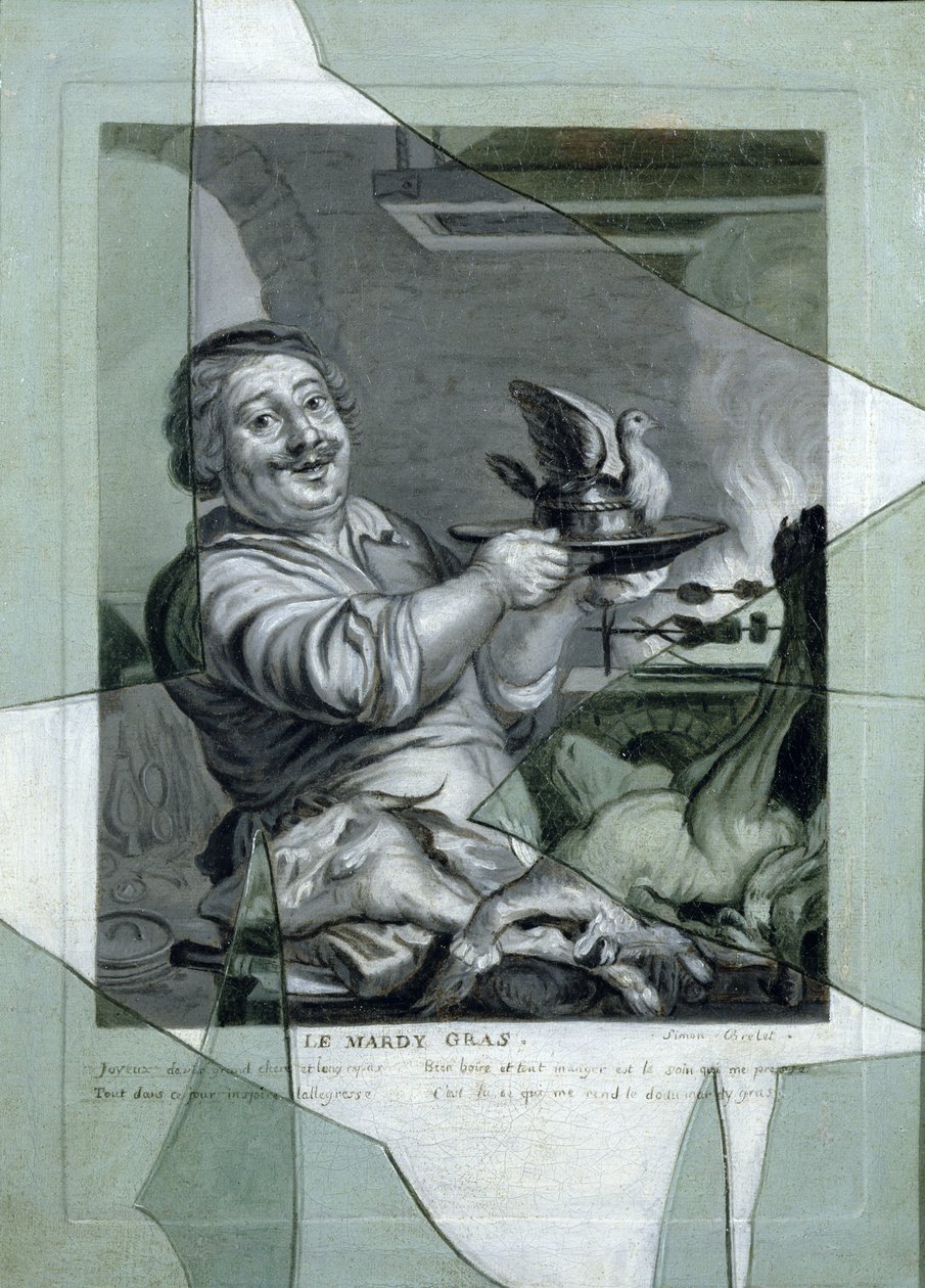 Mardi Gras, efter en gravering af Joachim von Sandrart (1606-88) af Gaspard, or Gabriel Gresely