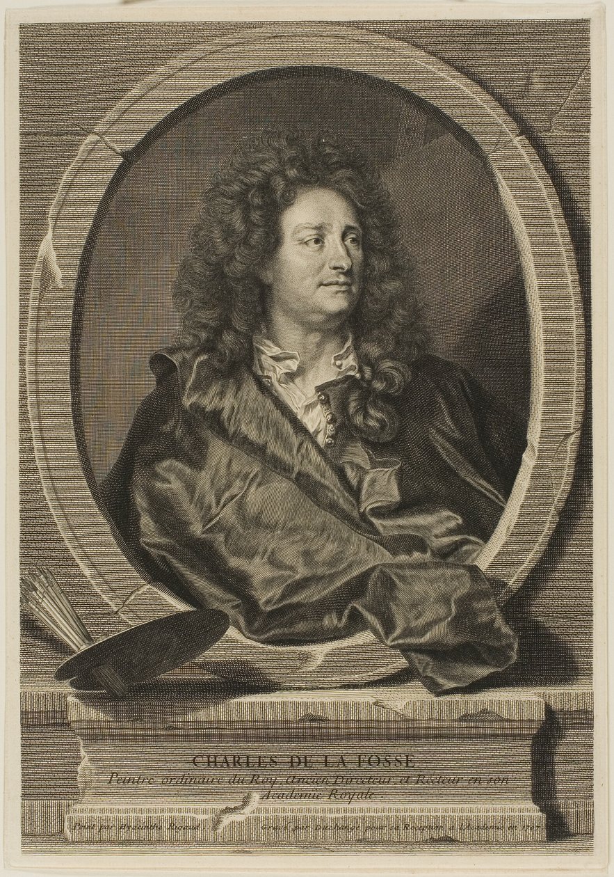 Charles de La Fosse af Gaspard Duchange