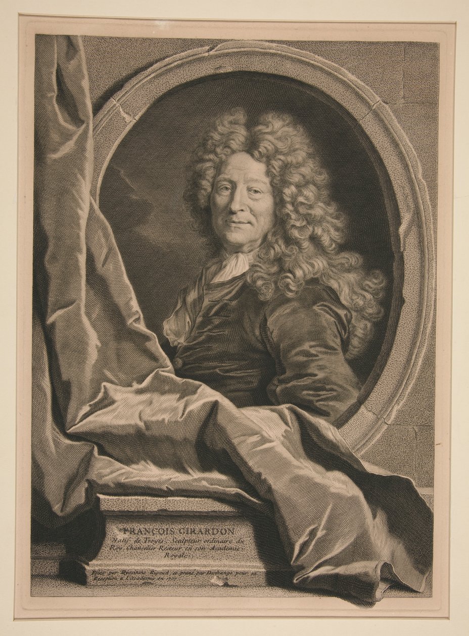 Francois Girardon af Gaspard Duchange