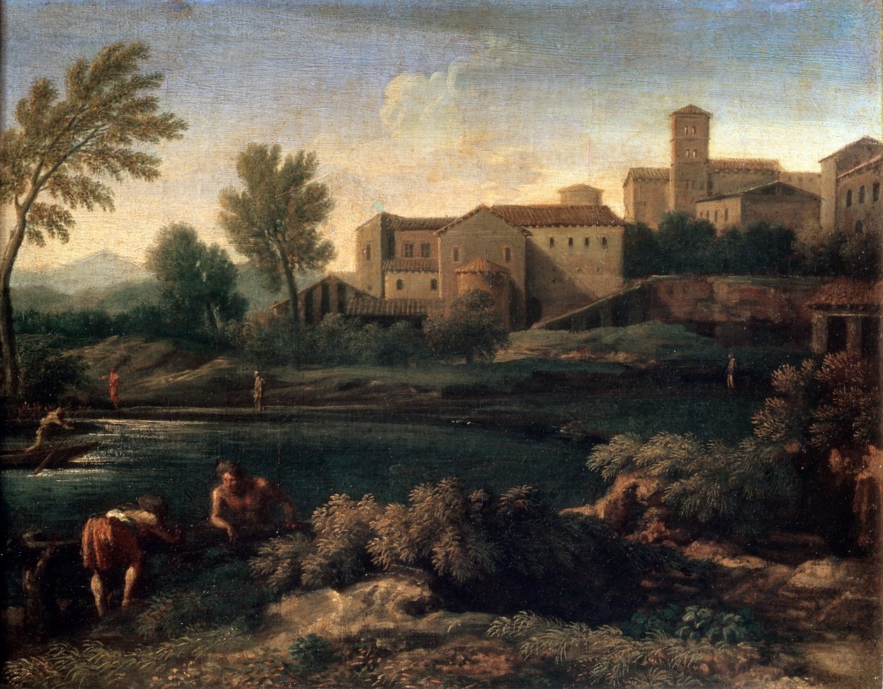 En lille by i Latium, 1660