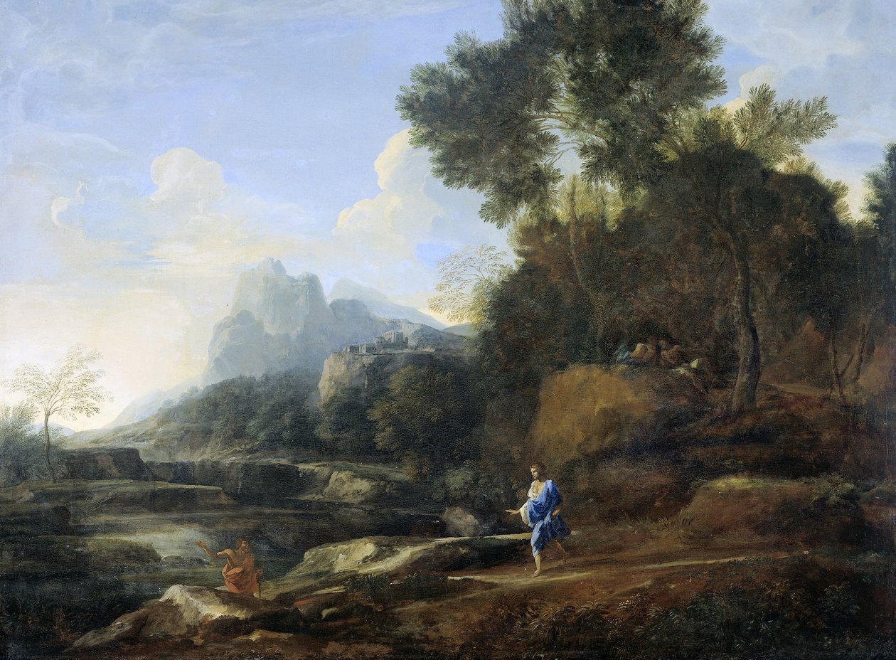 Italiensk Landskab af Gaspard Dughet