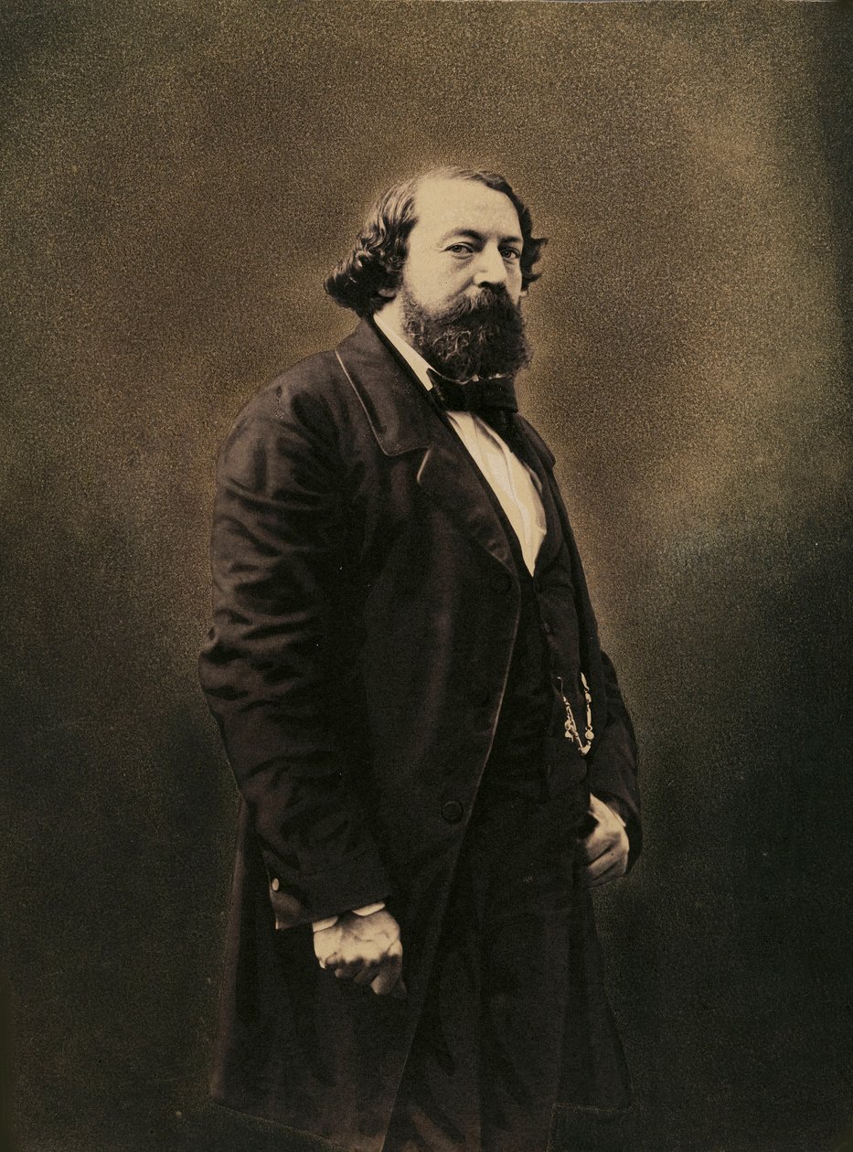 Portræt af Roger de Beauvoir 1806-1866, 1855-1859. af Gaspard Félix Nadar