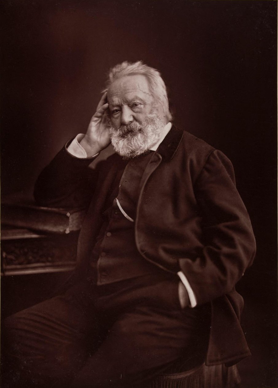 Portræt af Victor Hugo 1802-1885, 1878. af Gaspard Félix Nadar