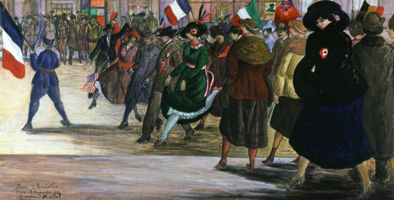 Våbenstilstand i 1. verdenskrig af Gaspard Maillol