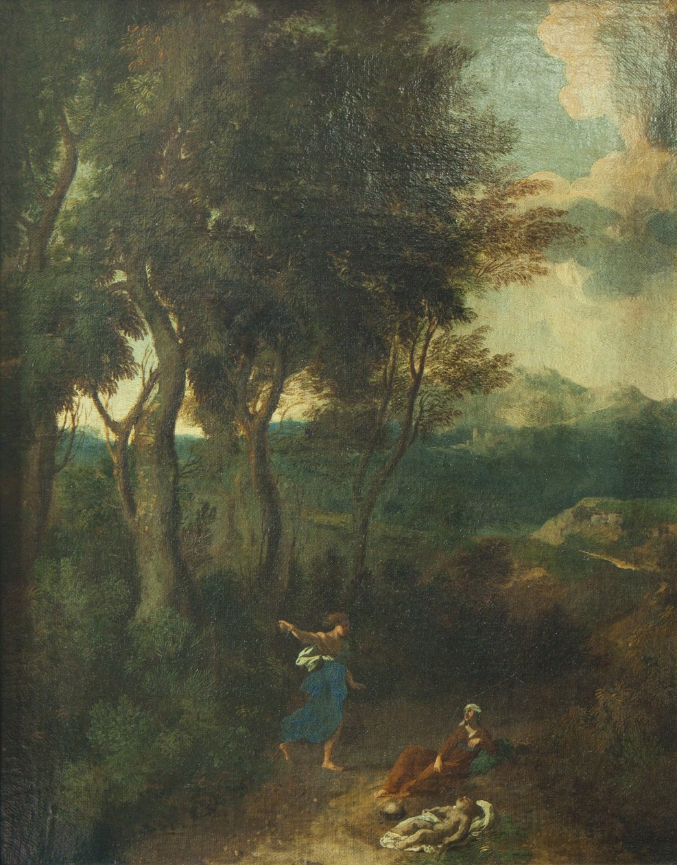 Hagar og Ismael af Gaspard Poussin Dughet