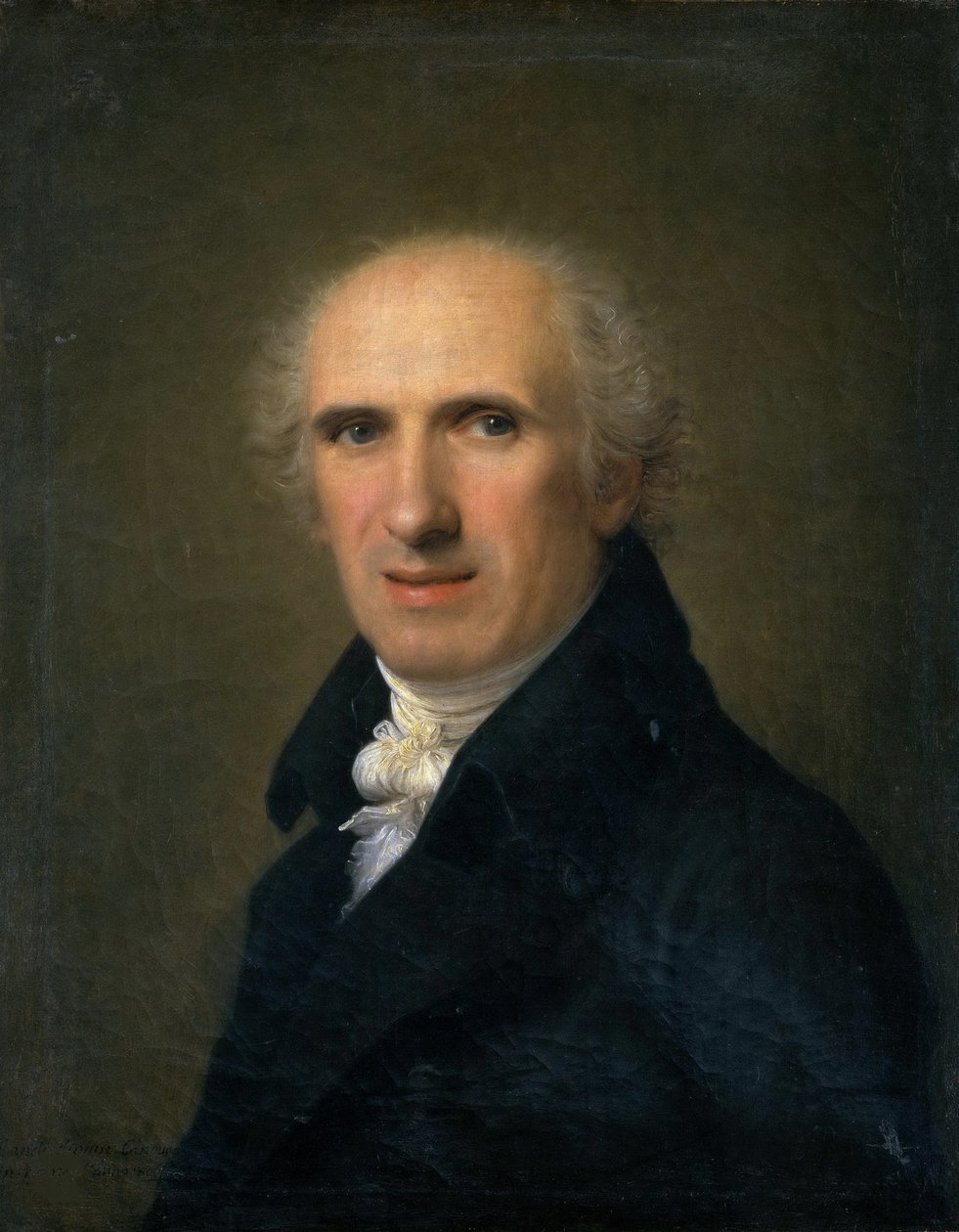 Portræt af billedhuggeren Antonio Canova 1757-1822, 1806. af Gaspare Landi