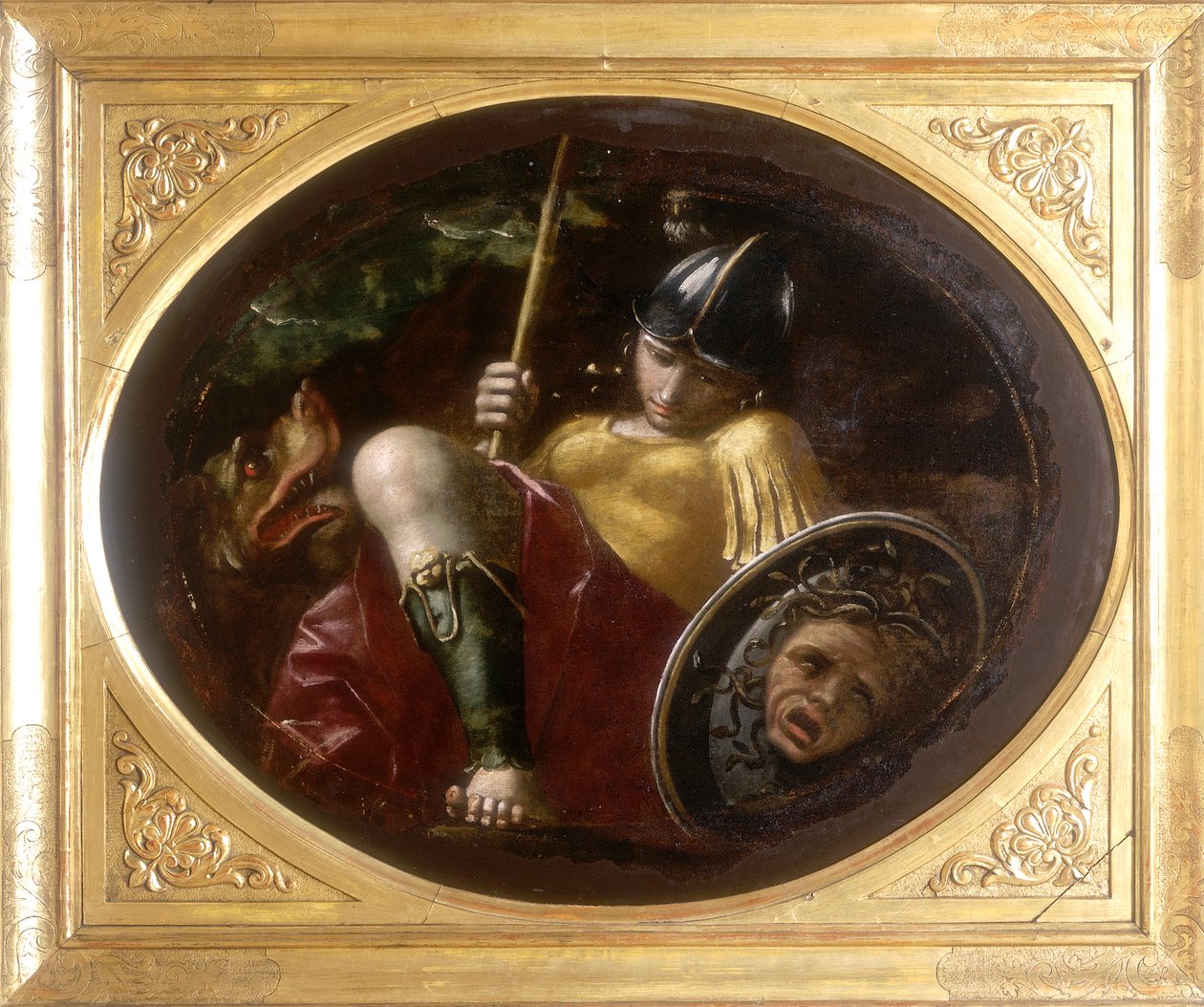 Minerva, værk af Gaspare Venturini, konserveret i Galleria Estense i Modena af Gaspare Venturini