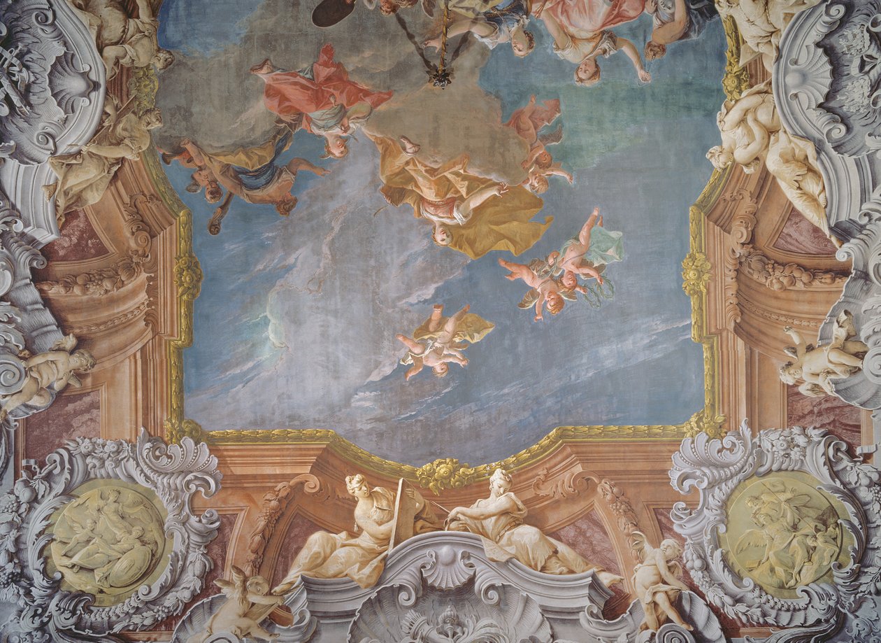 The Liberal Arts triumphing over uvidenhed (se også 95840) af Gasparo Diziani
