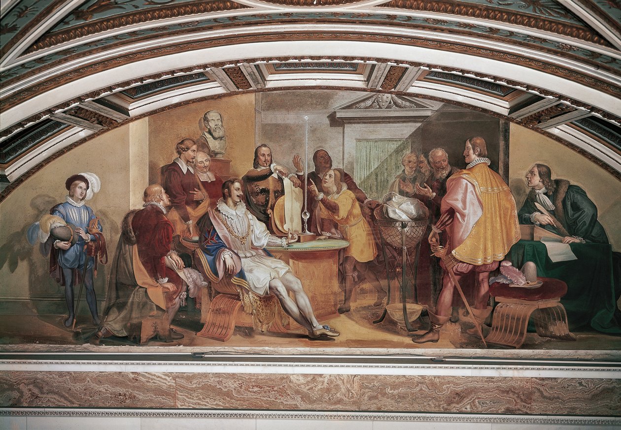 Eksperimenter på Accademia del Cimento i nærværelse af Ferdinando II de